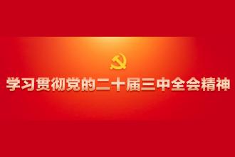 中国共产党第二十届中央委员会第三次全体会议公报